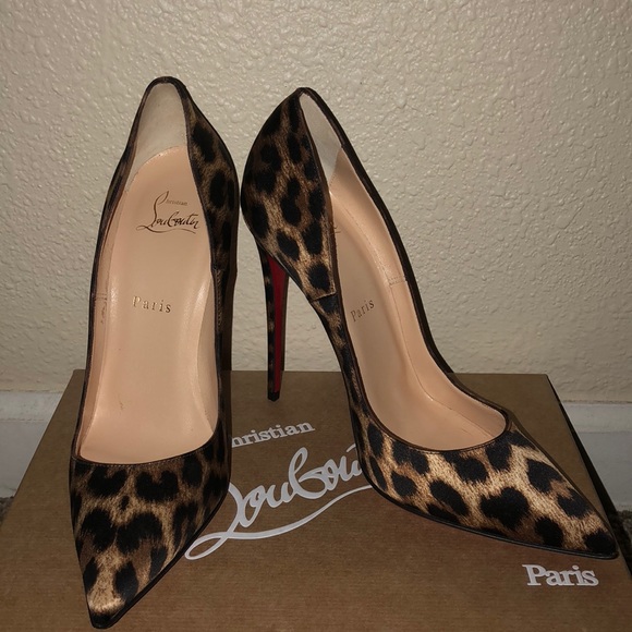 Christian Louboutin Shoes - Christian Louboutin leopard heels.